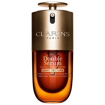 Clarins DOUBLE SERUM Light Texture To Firm, Boost Radiance & Refine Pores