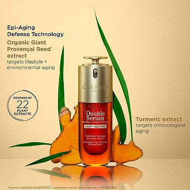Double Serum Light Texture Anti Aging to Firm, Boost Radiance, Refine Pores