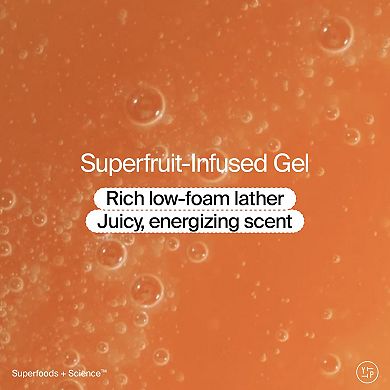 Mini Superfruit Gentle Exfoliating Cleanser with Vitamin C + Papaya