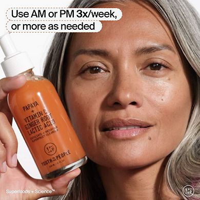 Mini Superfruit Gentle Exfoliating Cleanser with Vitamin C + Papaya