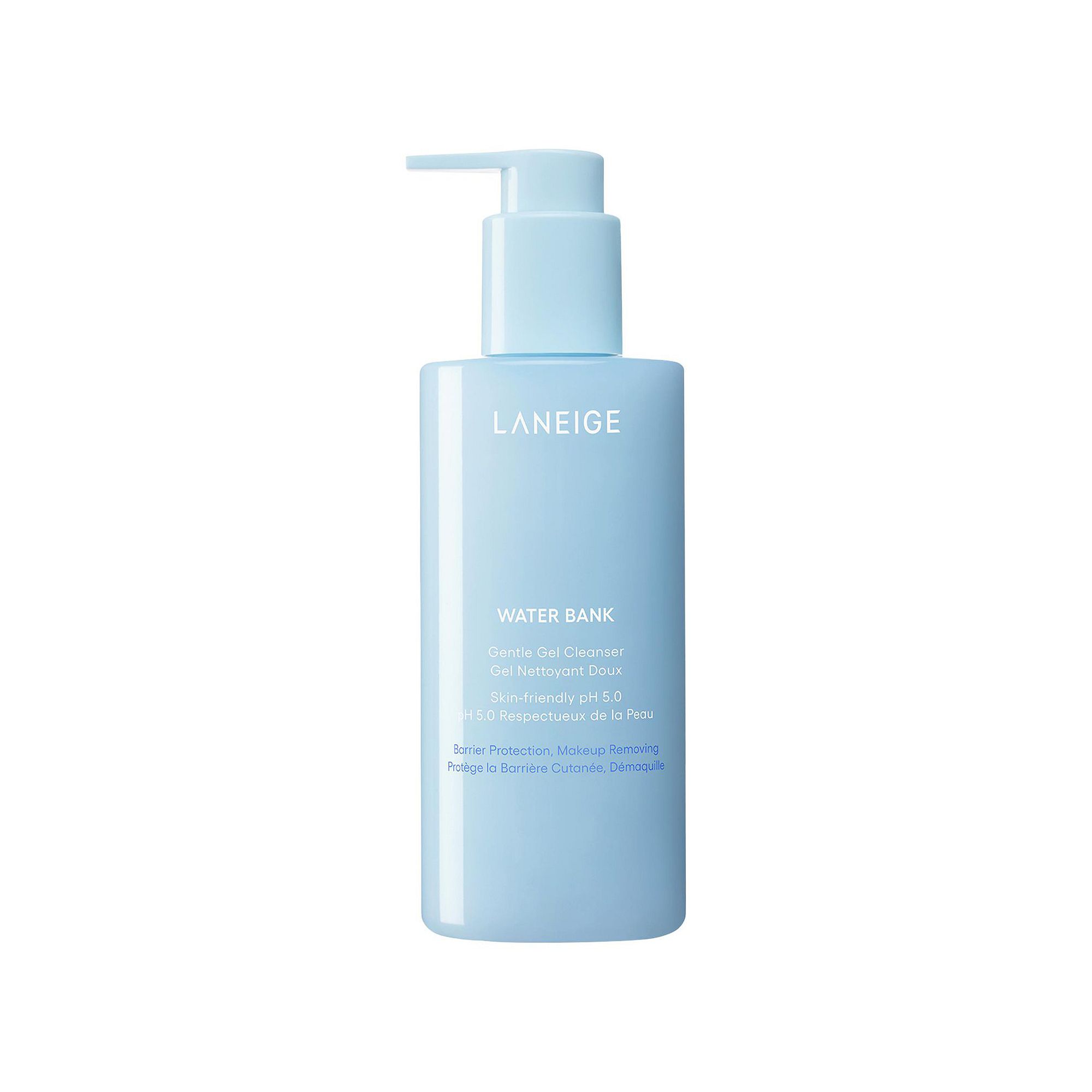 LANEIGE Water Bank Gentle Gel Cleanser with Hyaluronic Acid, Size: 8.45 FL 