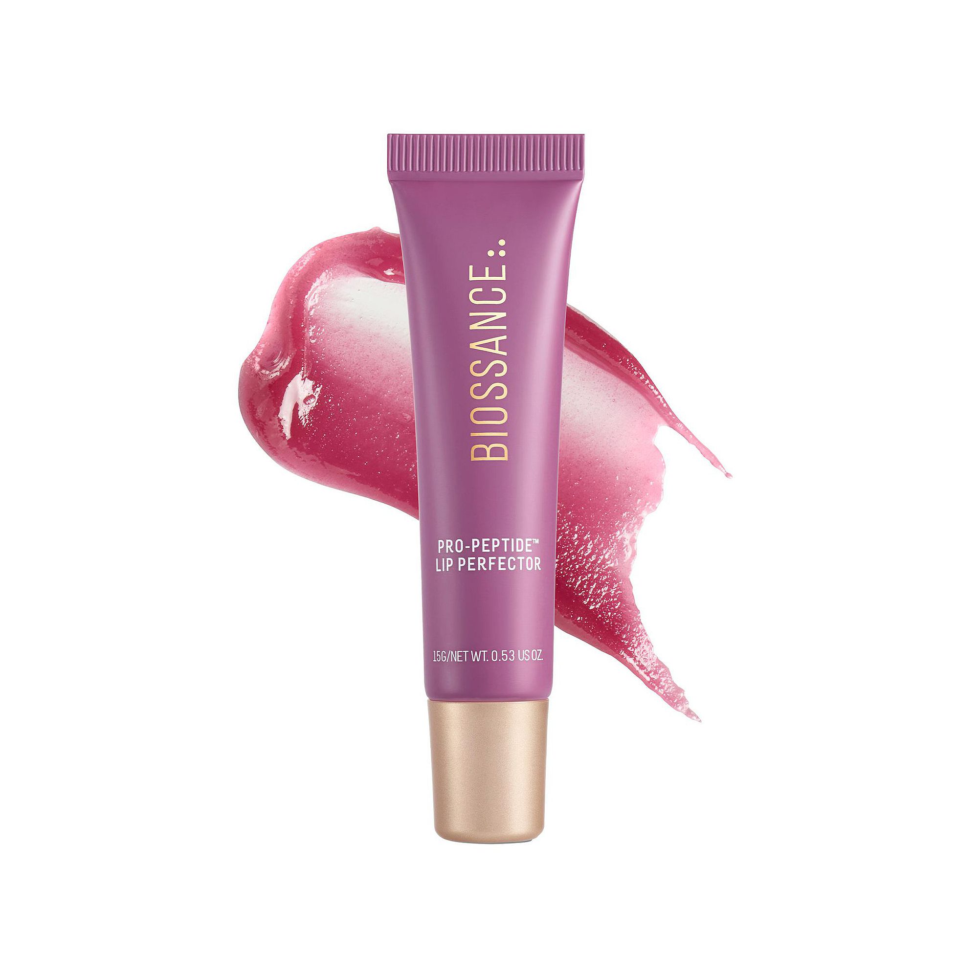 Biossance Pro-Peptide Hydrating Lip Perfector Balm with Hyaluronic Acid, Si