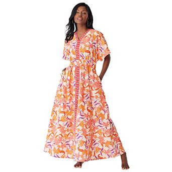 Dreams & Co. Plus Size wrap Lounger