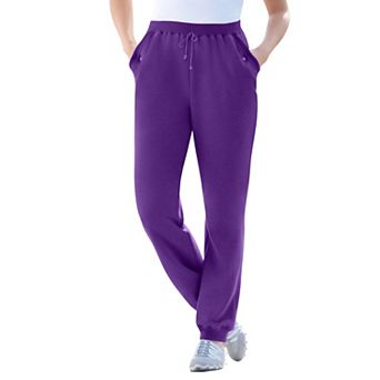 Woman Within Plus Size Tall Better-Fleece Pull-On Jogger Sweatpants