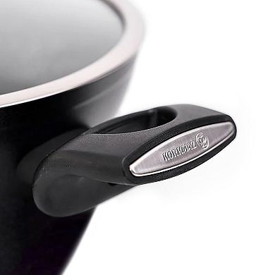 Korkmaz Nora 2 Piece 4.6 Liter Alumium Nonstick Casserole Dish with Lid