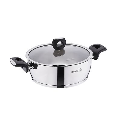 Korkmaz Nora 8 Piece Stainless Steel Casserole Cookware Set