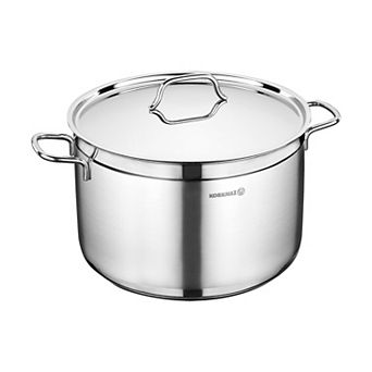 Korkmaz Alfa 2 pc 5.5 Liter Stainless Steel Casserole Dish with Lid