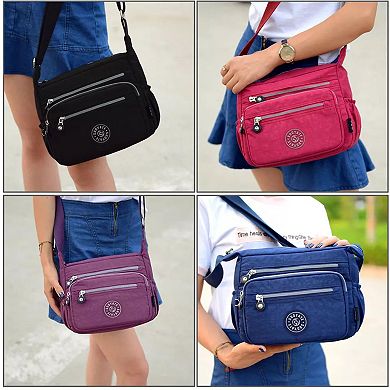 Waterproof Ladies Cross Body Shoulder Bag With Adjustable Straps