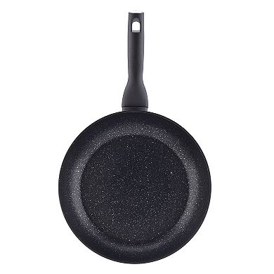 Korkmaz Nora Granit 2.4 Liter Aluminum Nonstick Frypan in Black
