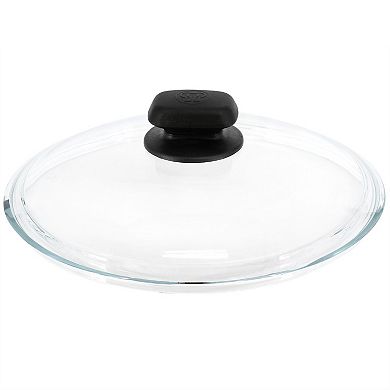 Korkmaz Ornella Non Stick 11 Inch 8 Liter Casserole with Lid in Black