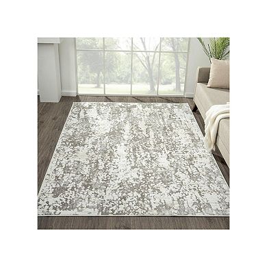Luxe Weavers Modern Abstract Textured Area Rug