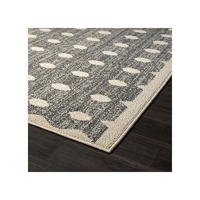 Luxe Weavers Modern Geometric Dots Area Rug