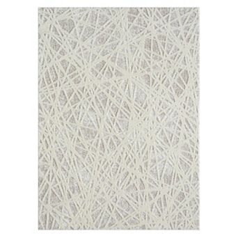 Luxe Weavers Geometric Abstract Lines Area Rug
