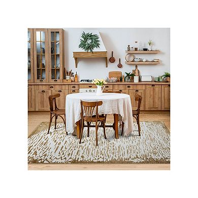 Luxe Weavers Abstract Artistic Textured Area Rug