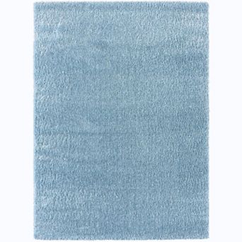 Luxe Weavers Solid Plush Shag Area Rug