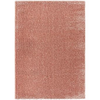 Luxe Weavers Solid Plush Shag Area Rug