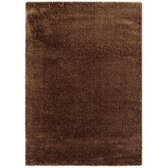 Luxe Weavers Solid Plush Shag Area Rug