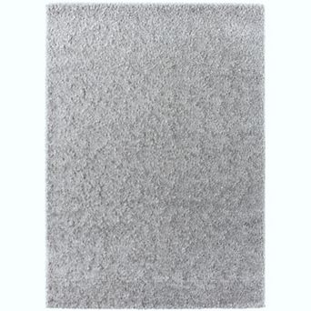 Luxe Weavers Solid Plush Shag Area Rug