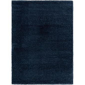 Luxe Weavers Solid Plush Shag Area Rug
