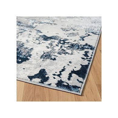 Luxe Weavers Modern Abstract Area Rug High Low Texture