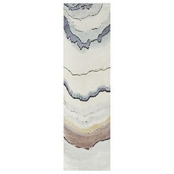 Luxe Weavers Marble Waved Area Rug