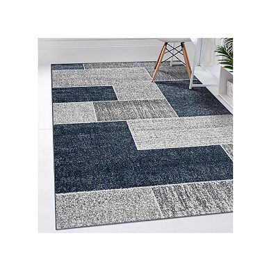 Luxe Weavers Modern Geometric Art Deco Area Rug