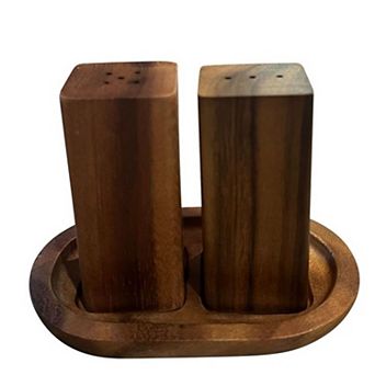 Salt & Pepper Shakers with Base