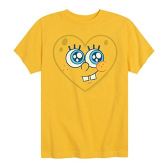 Boys 8-20 SpongeBob SquarePants Heart Graphic Tee