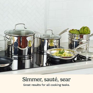 Cuisinart® Professional Series™ 11-pc. Stainless Steel Cookware Set