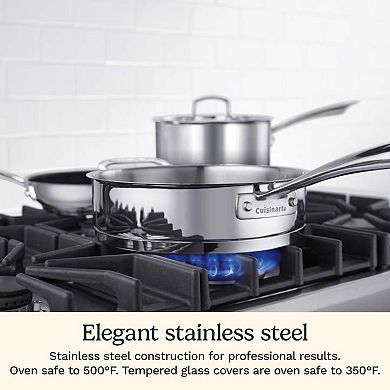 Cuisinart® Professional Series™ 11-pc. Stainless Steel Cookware Set