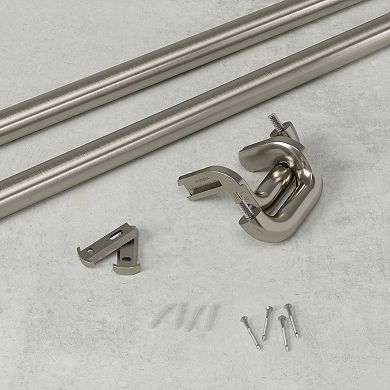 Umbra Twilight 3/4 Rod 66-144-in. Matte Nickel Rod