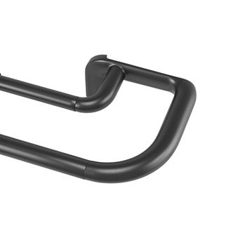 Umbra Twilight 3/4 in Wrap-Around Double Drapery Curtain Rod