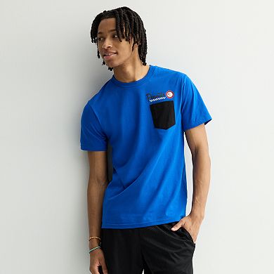 Men's Peanuts Motorsport Snoopy "Worldwide Race Leader" Pocket Graphic Tee