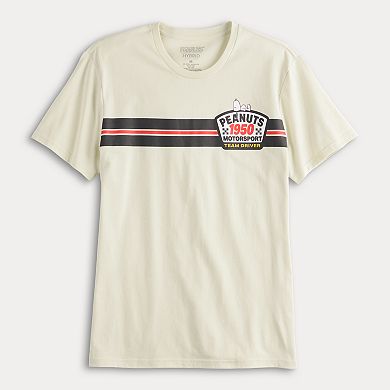 Men's Peanuts Motorsport "Team Driver" Snoopy Graphic Tee
