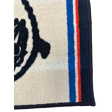 Peanuts Snoopy Cool Dog Red, White & Blue Bath Rug