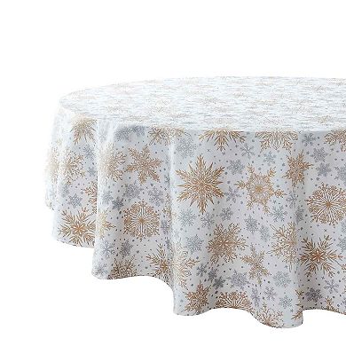 Avanti Snowflakes Tablecloth
