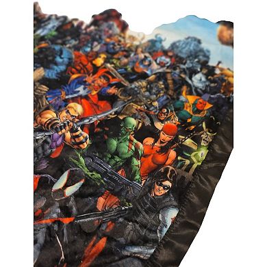 Marvel Comics Universe Characters Fleece Softest Throw Blanket, Measures 60 X 45 Inches