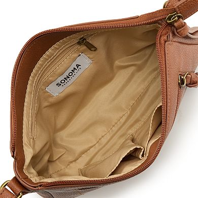 Sonoma Goods For Life® Functional Top Zip Crossbody Bag