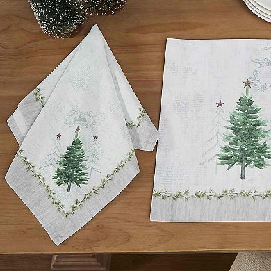 Avanti Trees 4-pc. Dinner Napkin Set