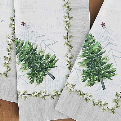 Avanti Trees 4-pc. Dinner Napkin Set