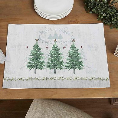 Avanti Trees 4-pc. Placemat Set