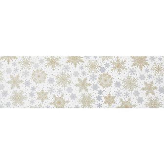 Avanti Snowflakes Table Runner