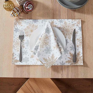 Avanti Snowflakes 4-pc. Placemat Set