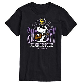 Big & Tall Peanuts Snoopy Summer Tour Graphic Tee