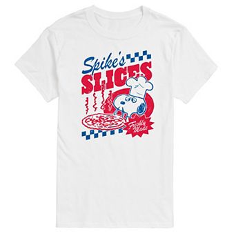 Big & Tall Peanuts Spikes Slices Graphic Tee