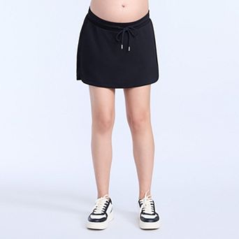 Maternity Motherhood® Pull-On Trapeze Mini Skirt