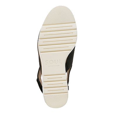 SOUL Naturalizer Giselle Women's Wedge Slingback Sandals