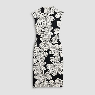 Women's Nine West Mock Neck Knit Dress