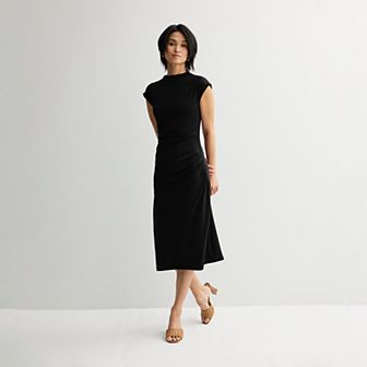 Women's Nine West Mock Neck Knit Dress