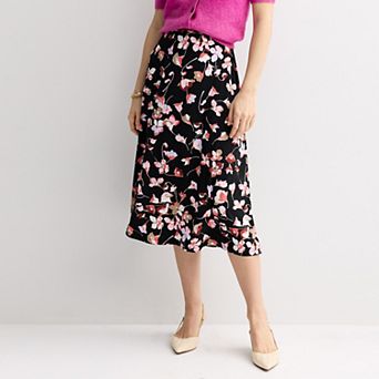 Women's Nine West Knit Midi Skirt